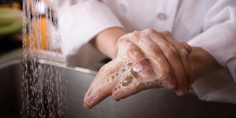 Washing Hands In Sink 2