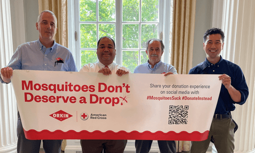 Washington D.C. Orkin team blood donation